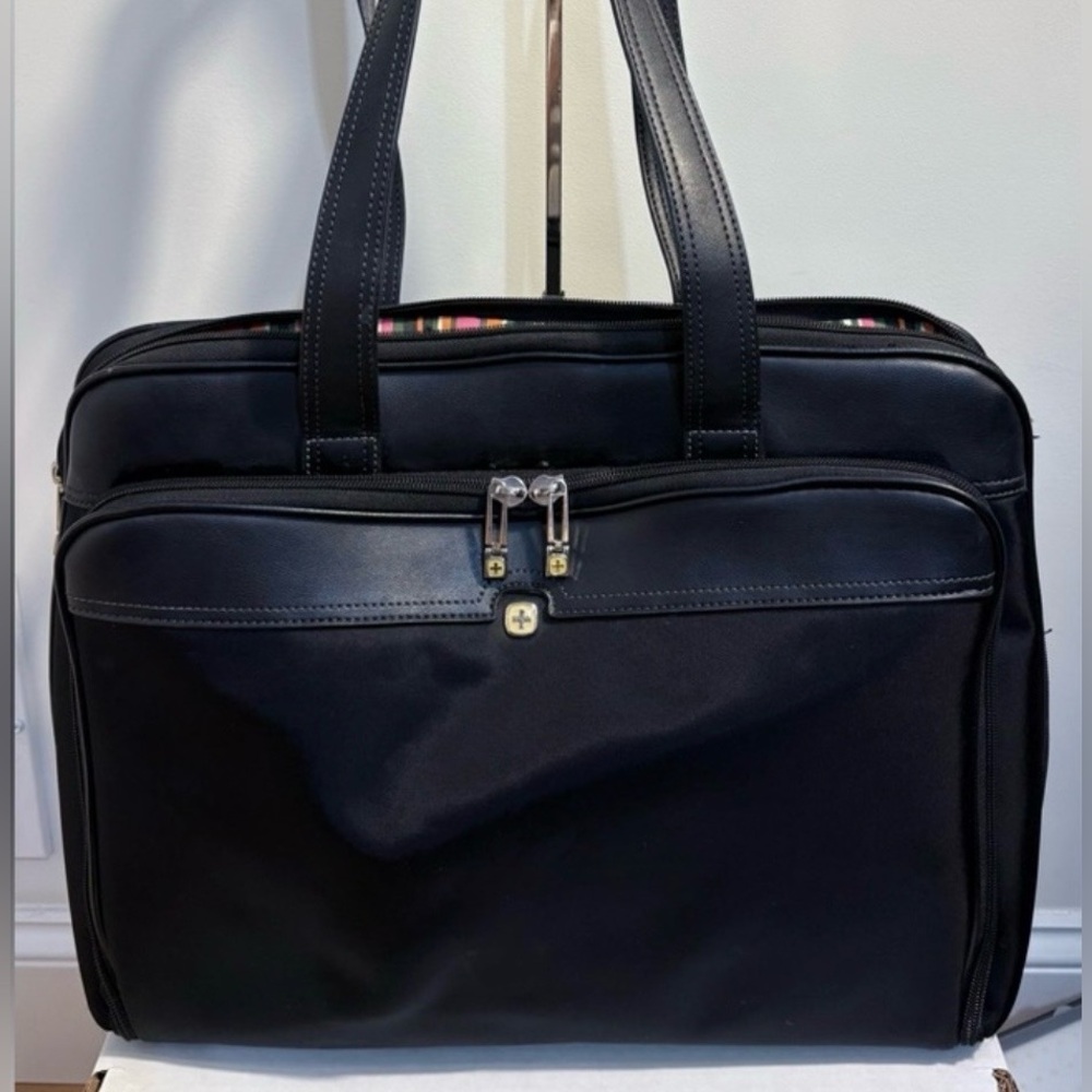 Wagner Swiss Army Women's Laptop Stylish Bag with Matching Cash/Change Purse
